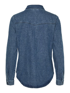 Vero Moda Jennie Denim Shirt - Blue