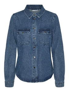 Vero Moda Jennie Denim Shirt - Blue