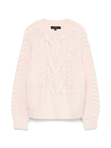 Vero Moda Jada Cable Jumper - Pink Melange