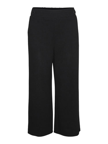 Vero Moda Liva Wide 7/8 Pant - Black