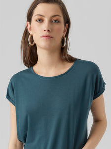 Vero Moda Aware T Shirt - Atlantic Deep