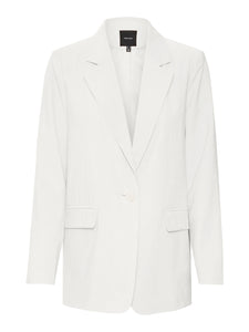 Vero Moda Carmen Blazer - Snow White