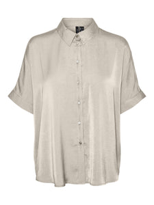 Vero Moda Katrine Oversized Shirt - Birch