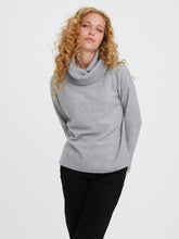 Load image into Gallery viewer, Vero Moda Doffy LS Cowline Jumper - Light Grey