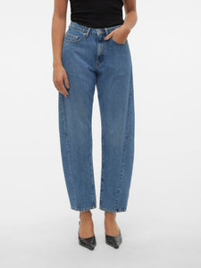 Vero Moda Ellie Mom Jeans - Mid Blue