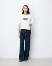 Load image into Gallery viewer, Grace &amp; Mila Anis Slogan T Shirt - Ivory