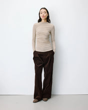 Load image into Gallery viewer, Grace &amp; Mila Aralee Striped Top - Sable Sand