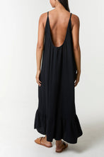 Load image into Gallery viewer, Backless Maxi Dress - Black