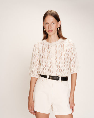 Grace & Mila Royale Blouse - Ecru