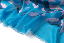 Load image into Gallery viewer, Geo Scarf - Blue