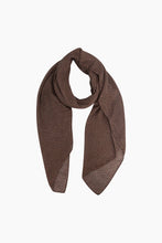 Load image into Gallery viewer, Brown Dot Scarf
