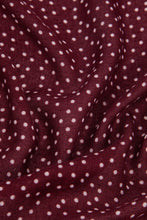 Load image into Gallery viewer, Multi Spot Lightweight Scarf - Berry