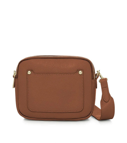 Wide Strap Camera Bag - Tan