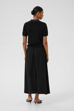 Load image into Gallery viewer, Kaffe Carly Polo Knit - Black