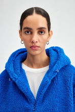 Load image into Gallery viewer, Fleece Jacket Hoodie - Blue