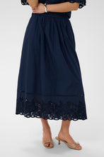 Load image into Gallery viewer, Kaffe Gertrud Skirt - Navy