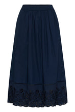 Load image into Gallery viewer, Kaffe Gertrud Skirt - Navy