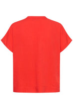 Load image into Gallery viewer, Kaffe Gina Blouse - Poppy Red
