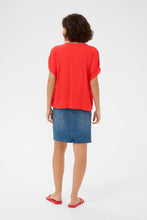 Load image into Gallery viewer, Kaffe Gina Blouse - Poppy Red