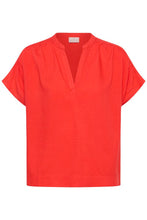 Load image into Gallery viewer, Kaffe Gina Blouse - Poppy Red