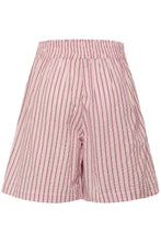Load image into Gallery viewer, Kaffe Lara Shorts - Ballerina White Henna Stripe / Pink
