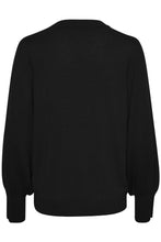 Load image into Gallery viewer, Kaffe Lizza Fine Knit Jumper - Black