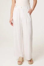 Load image into Gallery viewer, Striped Linen Trousers