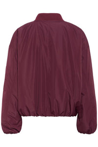 Kaffe Lorena Bomber Jacket - Wine