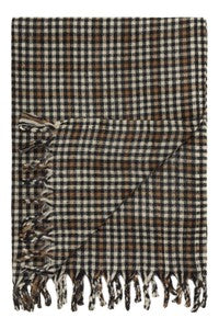 Check Scarf - Brown