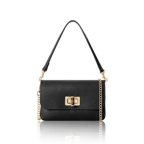 Maeve Mini Leather Bag - Black
