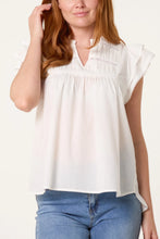 Load image into Gallery viewer, Wildflower Cotton Top - Ivory