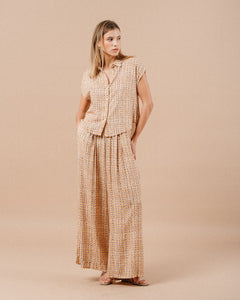 Grace & Mila Matriochka Shirt - Ocre