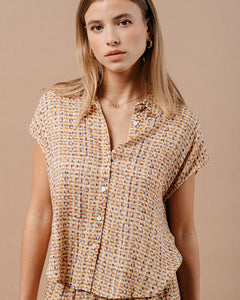 Grace & Mila Matriochka Shirt - Ocre