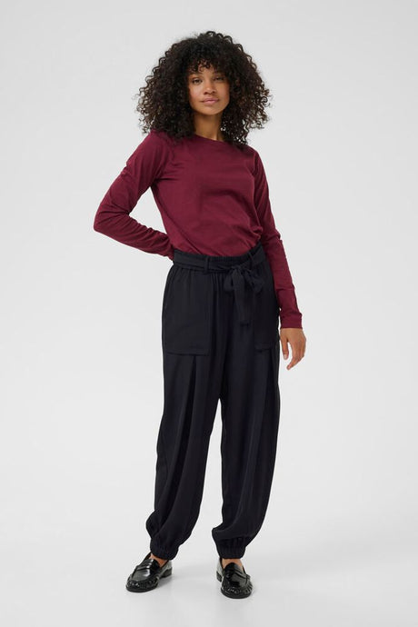 Kaffe Signa Trousers - Black