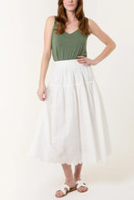 Load image into Gallery viewer, Broderie Anglaise Skirt - White