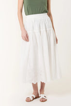 Load image into Gallery viewer, Broderie Anglaise Skirt - White
