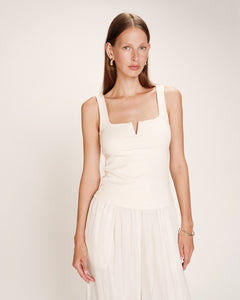 Grace & Mila Rena Top - Cream