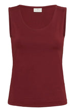 Load image into Gallery viewer, Kaffe Arina Top - Windsor Wine