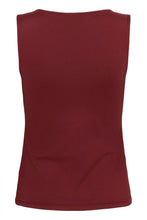 Load image into Gallery viewer, Kaffe Arina Top - Windsor Wine