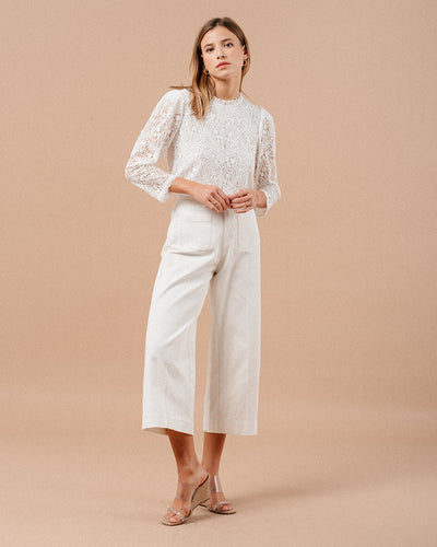 Grace & Mila Maurice Trousers - Blanc