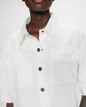 Load image into Gallery viewer, Grace &amp; Mila Vita Denim Shirt / Jacket - White