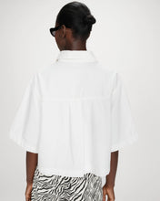 Load image into Gallery viewer, Grace &amp; Mila Vita Denim Shirt / Jacket - White