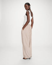Load image into Gallery viewer, Grace &amp; Mila Volute Striped Pants - Mocha