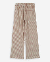 Load image into Gallery viewer, Grace &amp; Mila Volute Striped Pants - Mocha
