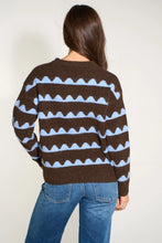 Load image into Gallery viewer, Wave Jumper - Choc/Blue
