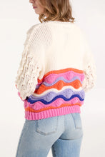 Load image into Gallery viewer, Bobble Cardigan - Multi Ecru