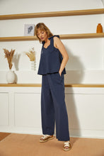 Load image into Gallery viewer, Grace &amp; Mila Trouser - Marine Navy