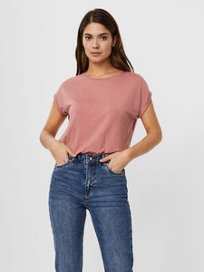 Vero Moda Aware T Shirt - Pink