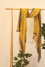 Load image into Gallery viewer, Scarf - Mustard Tassel