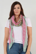 Load image into Gallery viewer, Scarf - Mosaic - Green